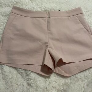 Express Light Pink High Waist Women's Shorts